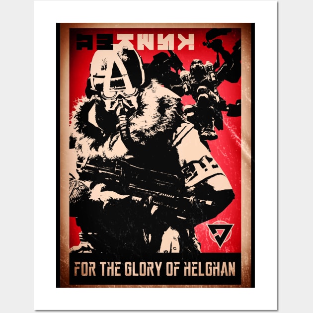 Killzone Helghast Propaganda 4 Wall Art by syanart
